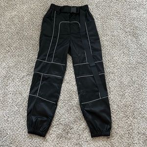 Honey Bum Satin Joggers